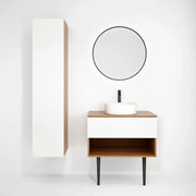 Rubi Haus Reversible Linen Cabinet No+Mbl RHS380LNO-MBL - Plumbing Market