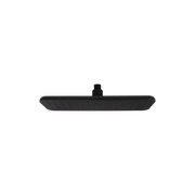 Rubi Iris Rect. Shower Head 125Mm X 350Mm Black/Black RIR350BK - Plumbing Market