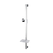 Rubi Kea Square Show. Rail Only With Soap Dish Cc RAF80BCC - Plumbing Market