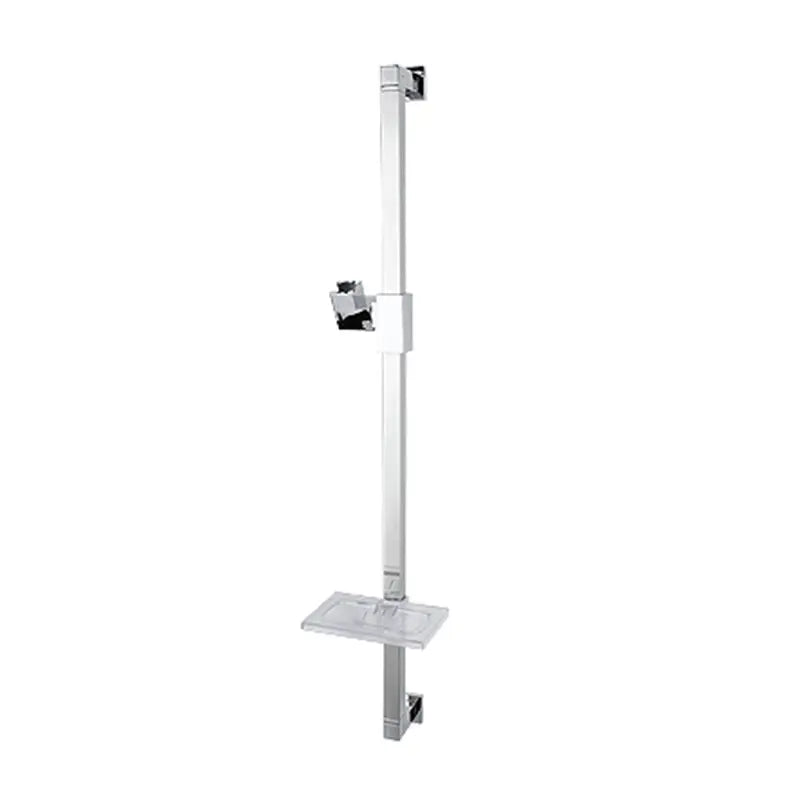 Rubi Kea Square Show. Rail Only With Soap Dish Cc RAF80BCC - Plumbing Market
