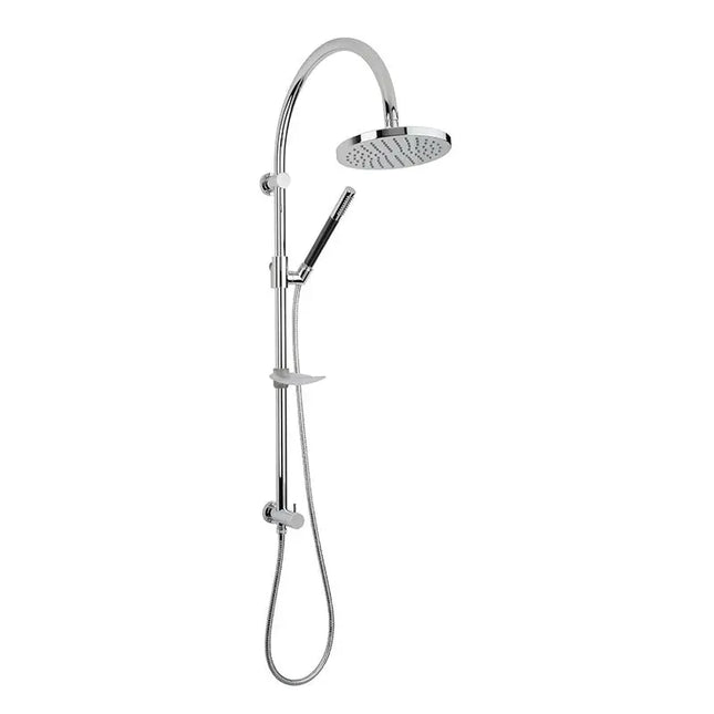 Rubi Kronos Square Shower Set Column Chrome RKR4103CC - Plumbing Market