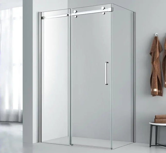 Rubi Leman Return Panel 32’’ X 78’’ Polished Chrome RLE3278MCP - Plumbing Market