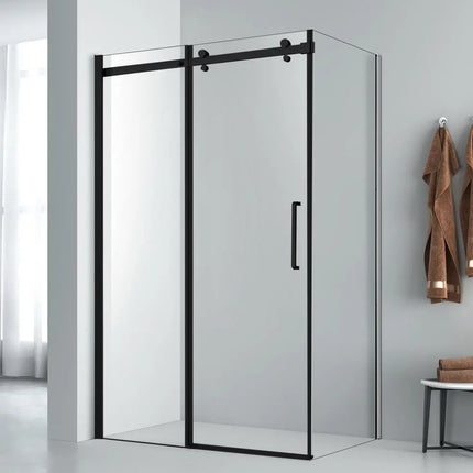 Rubi Leman Return Panel 36’’ X 78’’ Black RLE3678MBK - Plumbing Market