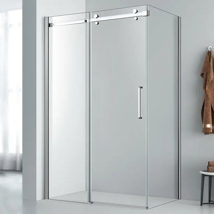 Rubi Leman Return Panel 36’’ X 78’’ Polished Chrome RLE3678MCP - Plumbing Market