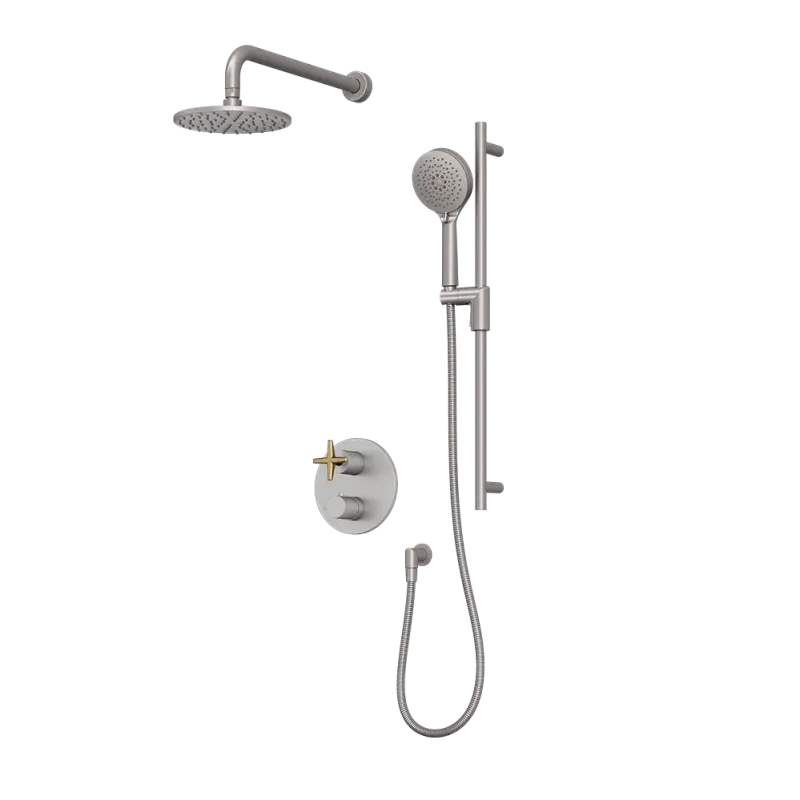 Rubi Lexa 1/2" Thermostatic Shower Faucets RLX2A20-13N
