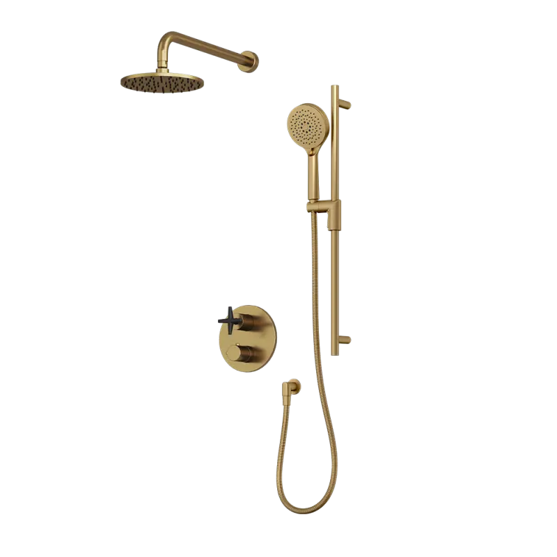 Rubi Lexa 1/2" Thermostatic Shower Faucets RLX2A20-13N