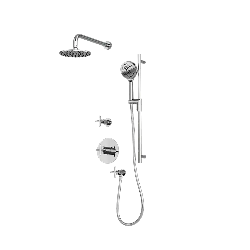Rubi Lexa 3/4" Thermostatic Shower Faucet Chrome RLX1B20-13N