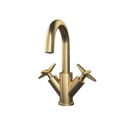 Rubi Lexa Single Hole Basin Faucet Without Drain Brushed Gold RLX11WDOR - Plumbing Market