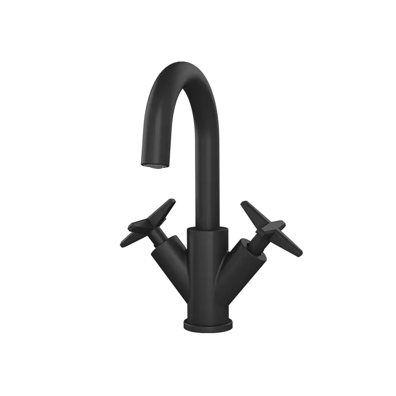 Rubi Lexa Two-Handle Bathroom Faucet With Cross Handles