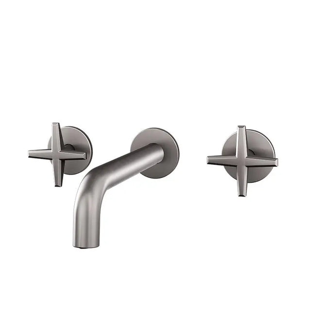 Rubi Lexa W-Mounted Basin Faucet Without Drain Ss RLX17WDIX - Plumbing Market