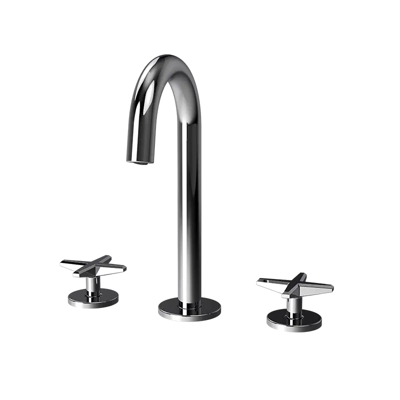 Rubi Lexa Widespread Bathroom Faucet With Cross Handles