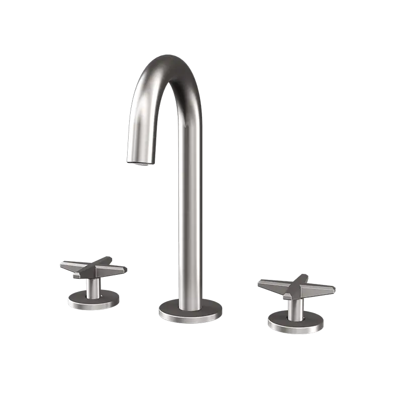 Rubi Lexa Widespread Bathroom Faucet With Cross Handles