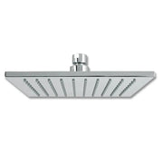 Rubi Luvia 8 Po.Square Shower Head Matte Black RLUPC08BK - Plumbing Market
