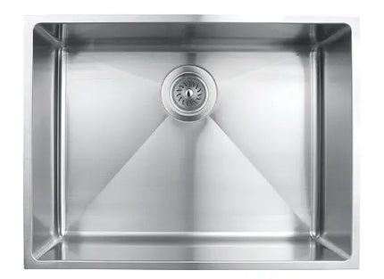 Rubi Merlot 22 Inch Single Bowl Undermount Kitchen Sink Rounded Corners - Plumbing Market