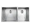 Rubi Merlot Double Undermount Sink 31-1/2’’ X 17’’ X 8-5/8’’ RME800D - Plumbing Market