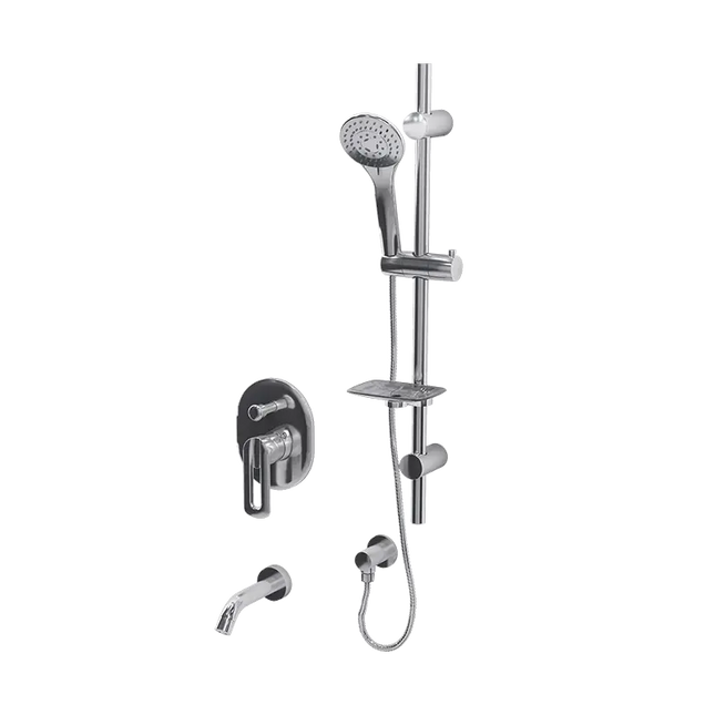 Rubi Myrto 1/2’’ P.Bal. Shower Set/Dev./Vol.Ctrl. Chrome Without Shower Valve Trim TRMY79K02CC - Plumbing Market