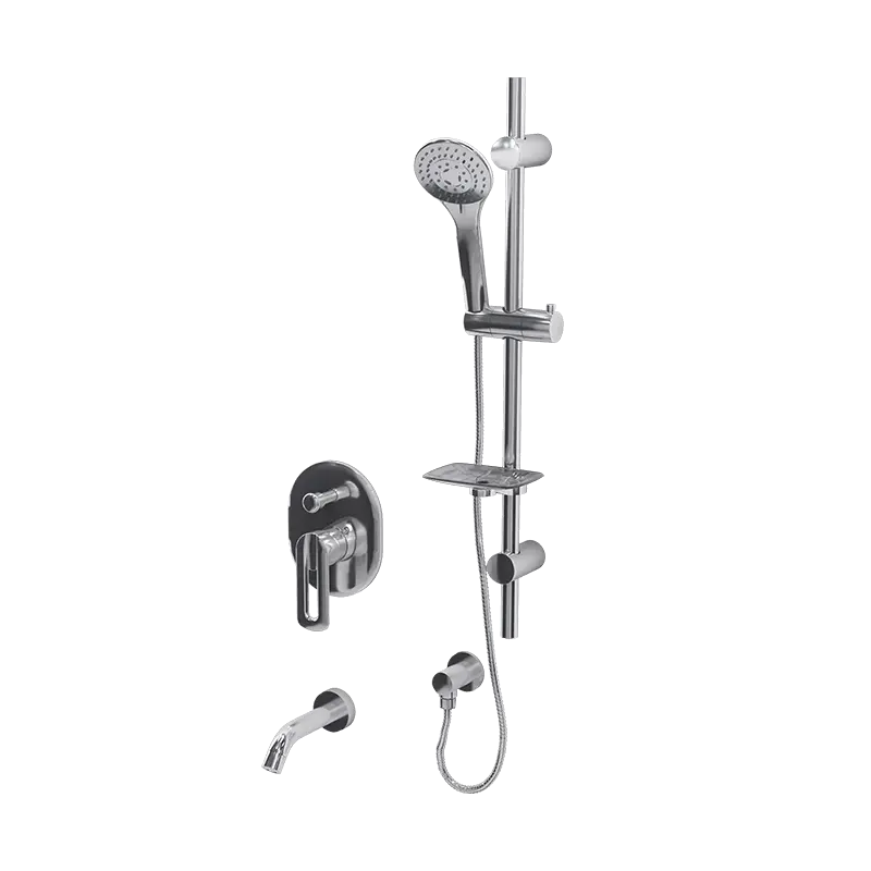 Rubi Myrto 1/2’’ P.Bal. Shower Set/Dev./Vol.Ctrl. Chrome Without Shower Valve Trim TRMY79K02CC - Plumbing Market