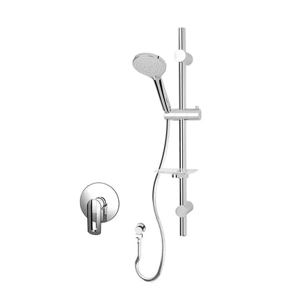 Rubi Myrto 1/2’’ P.Bal. Shower Set Vol.Ctrl. Matte Black RMY77K02BK - Plumbing Market