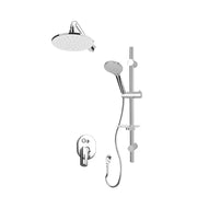 Rubi Myrto 1/2’’ P.Bal. Shower Set Vol.Ctrl. Matte Black Without Shower Valve Trim TRMY77K02BK - Plumbing Market