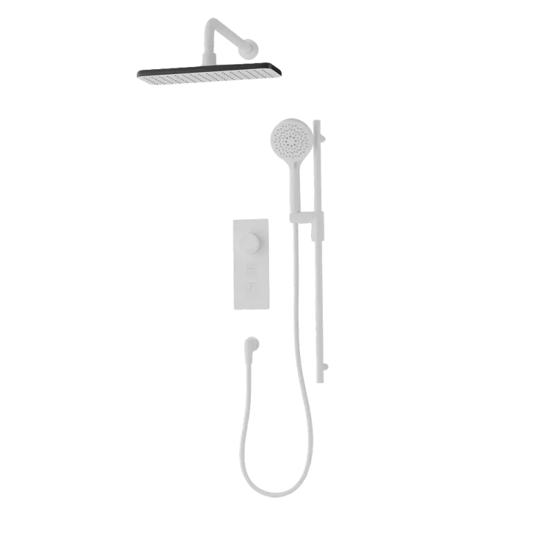 Rubi ON 1/2" Thermostatic Shower Faucet with Square Shower Head