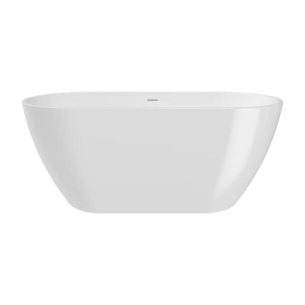 Rubi Pausa Freestanding 59 x 28 3/4" Bathtub White RPA150BL - Plumbing Market