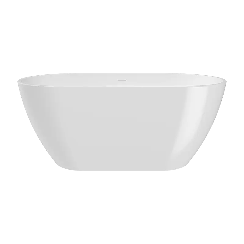 Rubi Pausa Freestanding 59 x 28 3/4" Bathtub White RPA150BL - Plumbing Market