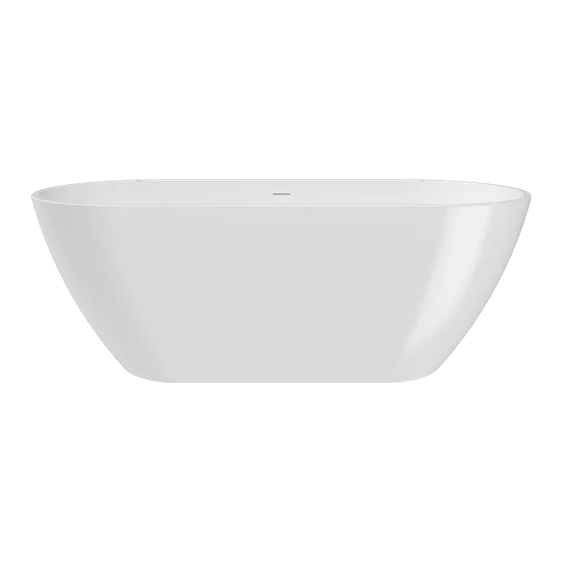 Rubi Pausa Freestanding 66 7/8" x 29 1/2 Bathtub White RPA170BL - Plumbing Market
