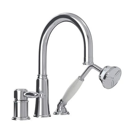 Rubi Qabil Bath Faucet 3Pcs Chrome RAR23QCC - Plumbing Market