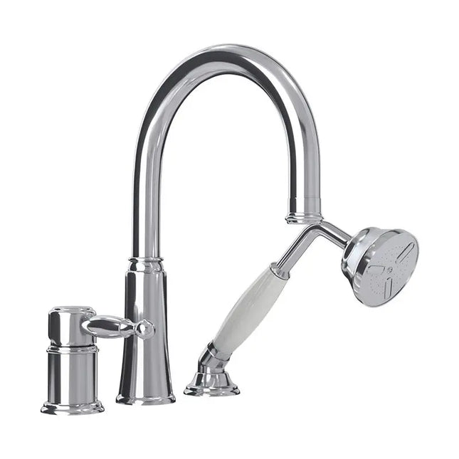 Rubi Qabil Bath Faucet 3Pcs Chrome RAR23QCC - Plumbing Market