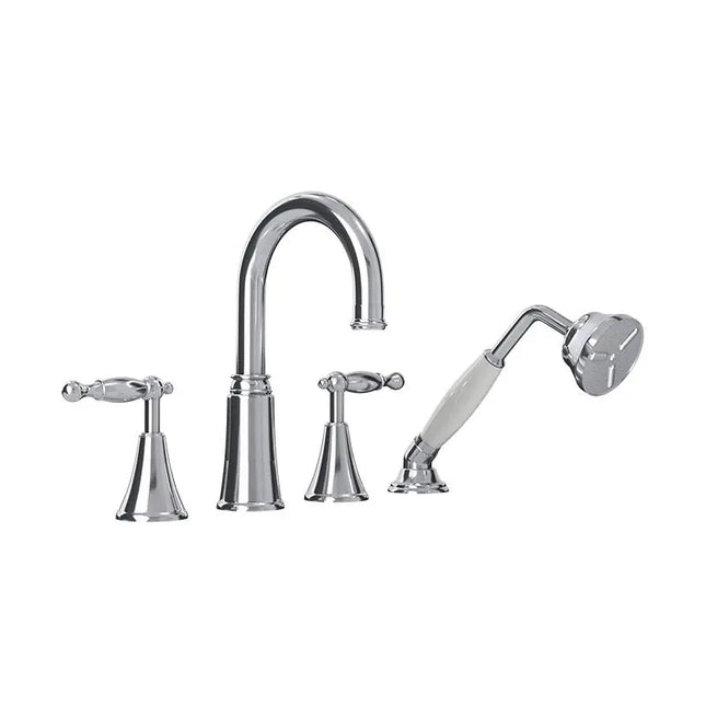 Rubi Qabil Bath Faucet 4Pcs Chrome RAR24QCC - Plumbing Market