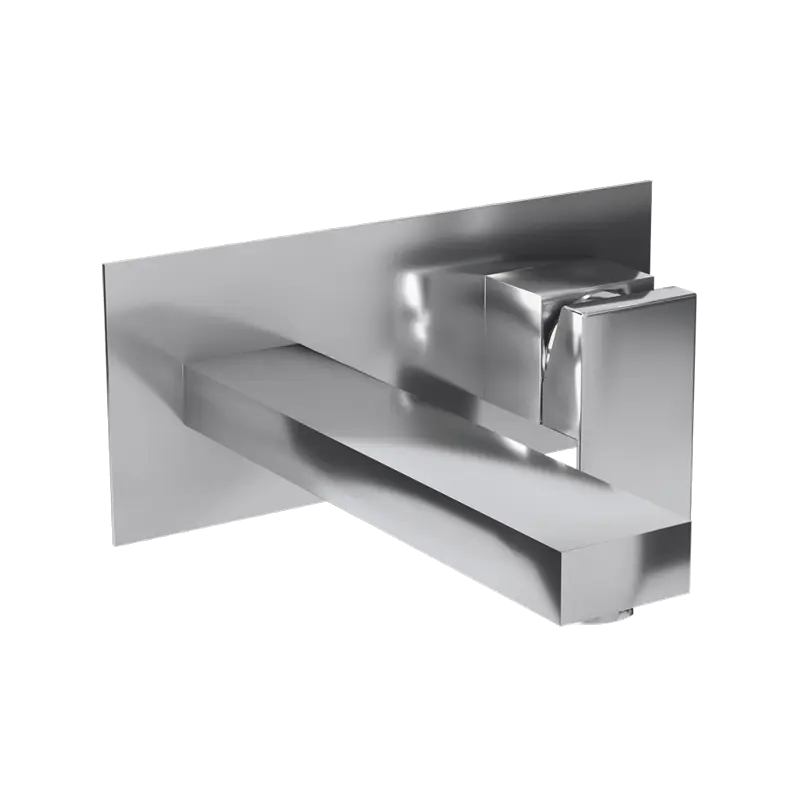 Rubi Quatro Wall-mounted Washbasin Faucet With Drain