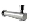 Rubi Round S-On Bathtub Spout 190Mm With Diverter Chrome RRO190DCC - Plumbing Market