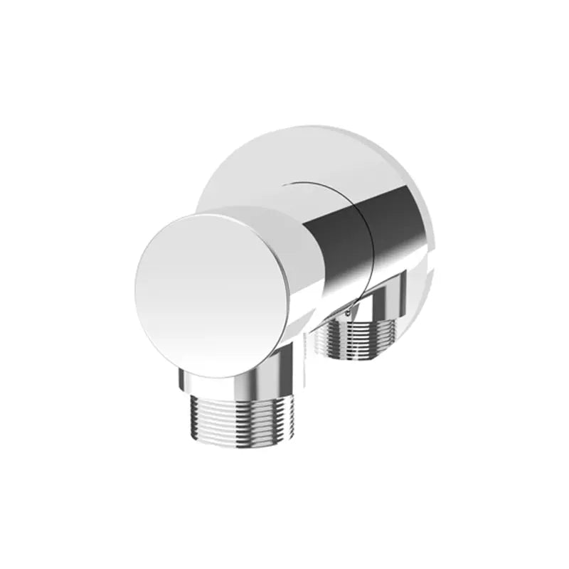 Rubi Round Slip-On Water Outlet Chrome RA100CC - Plumbing Market