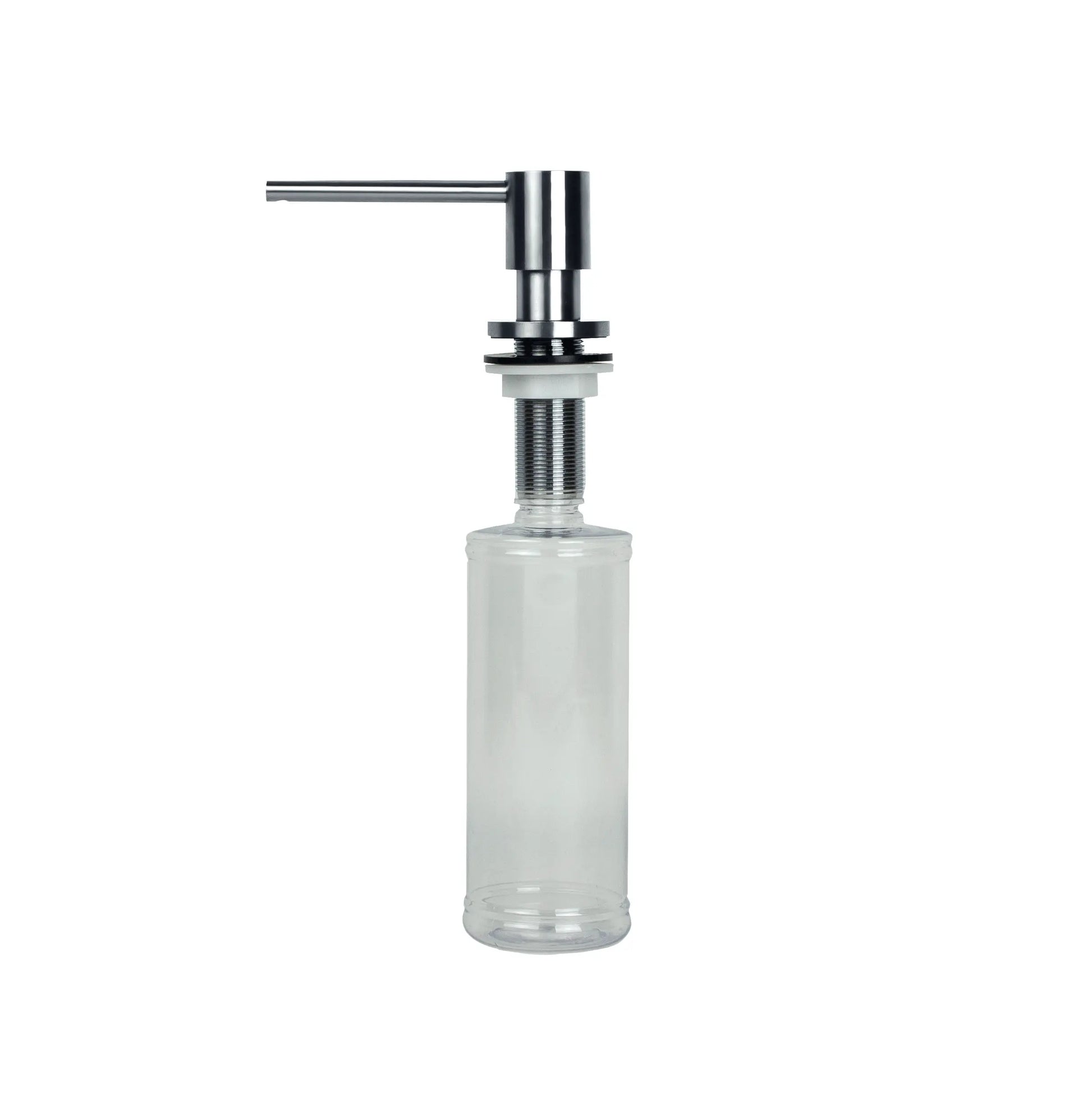 Rubi Round Soap Dispenser Chrome RDSM-2CC - Plumbing Market
