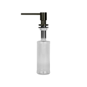 Rubi Round Soap Dispenser Gunmetal RDSM-2GM - Plumbing Market