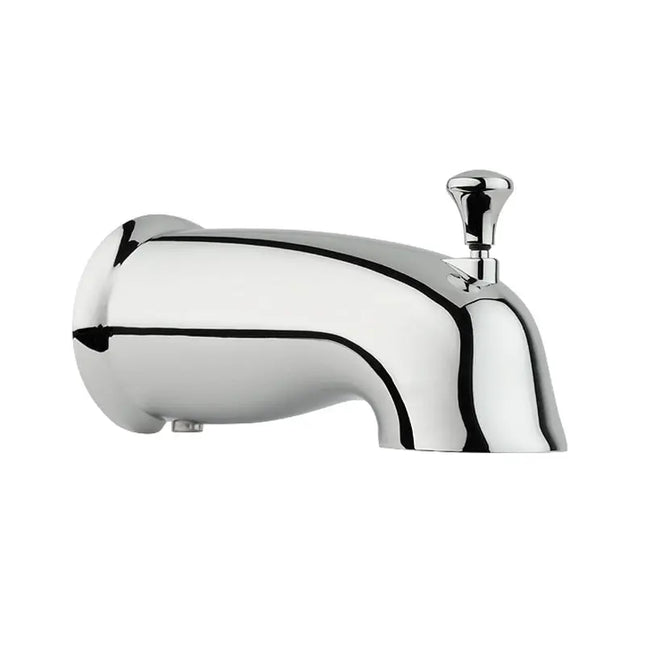 Rubi S-On Bath Spout With Deviator Chrome RB6RC - Plumbing Market