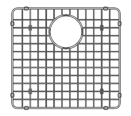 Rubi Sink Grid Big Bowl Polished Ss RGR800CAG - Plumbing Market