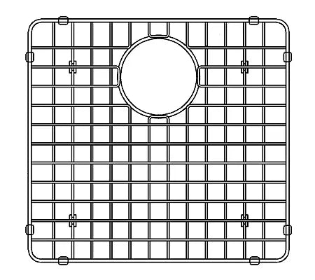 Rubi Sink Grid Big Bowl Polished Ss RGR800CAG - Plumbing Market