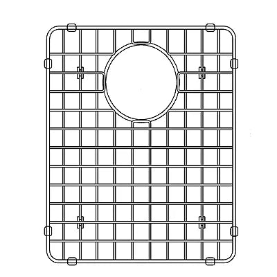 Rubi Sink Grid Polished S-Steel RGR370 - Plumbing Market
