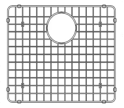 Rubi Sink Grid Polished S-Steel RGR540 - Plumbing Market
