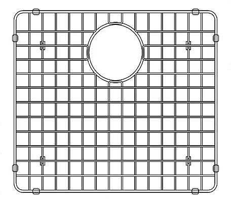 Rubi Sink Grid Polished S-Steel RGR540 - Plumbing Market