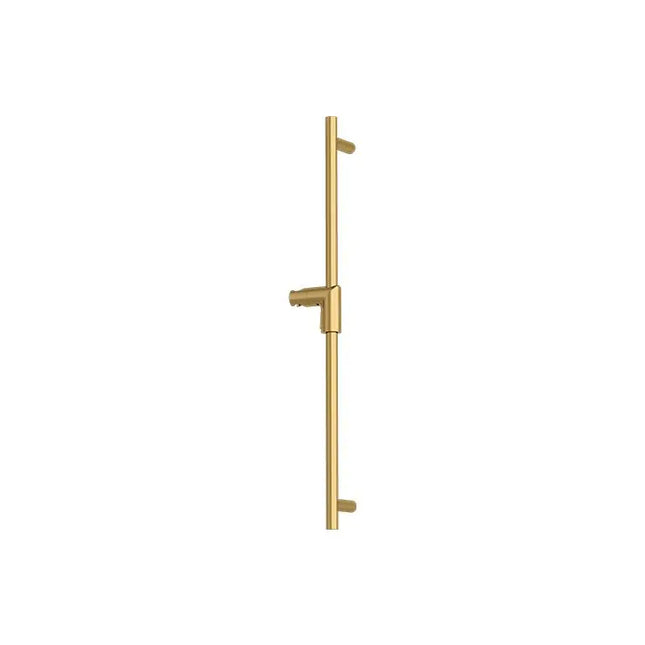 Rubi Sliding Shower Bar Brushed Gold RBCR80OR - Plumbing Market