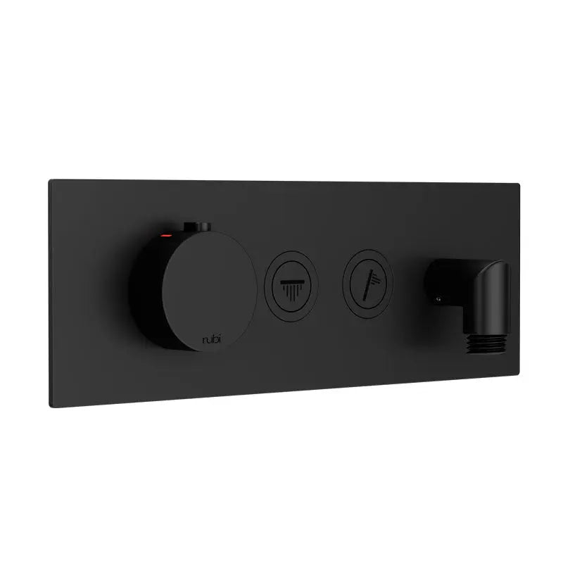 Rubi Trim, Handle, Button And Water Outlet For Xon69 Bk XTR6903SBK - Plumbing Market