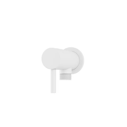 Rubi Vertigo 1/2’’ Stop Valve With Water Outlet Matte White RTR562VWH - Plumbing Market