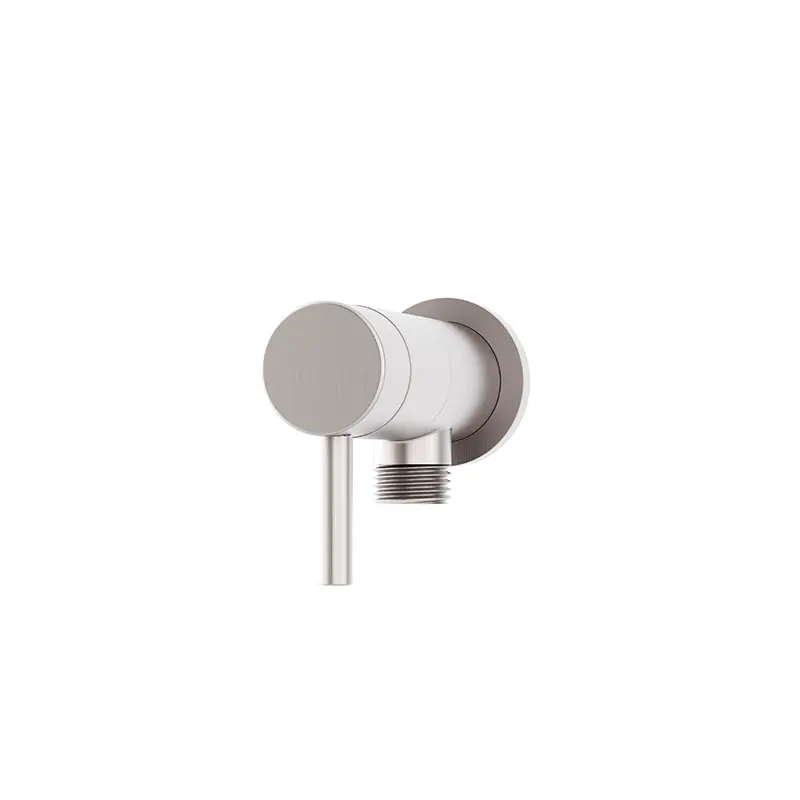 Rubi Vertigo 1/2’’ Stop Valve With Water Outlet Stainless Steel RTR562VIX - Plumbing Market