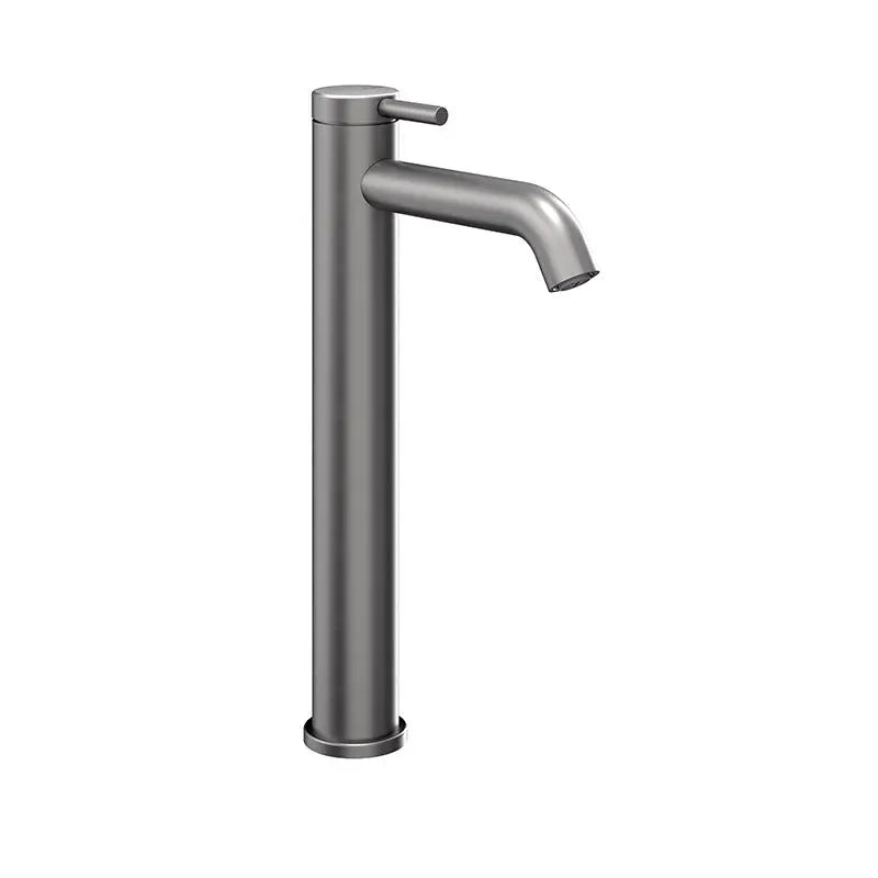 Rubi Vertigo Elev. S-H. Basin Faucet Stainless Steel Without Drain RVT11XWDIX - Plumbing Market