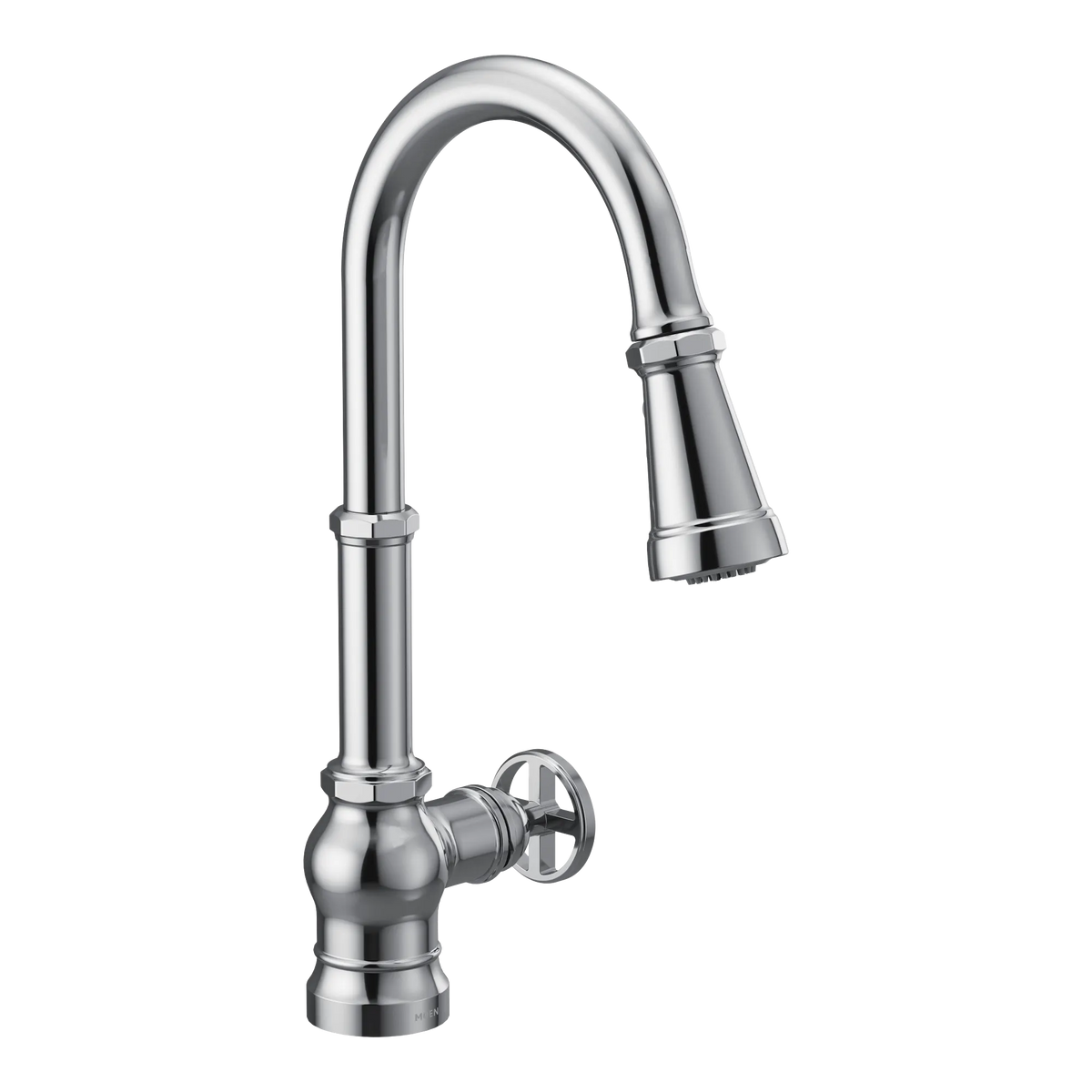 Moen Paterson Single-Handle High-Arc Pulldown Single Mount Bar Faucet S52003 in Chrome (S52003) - view 2