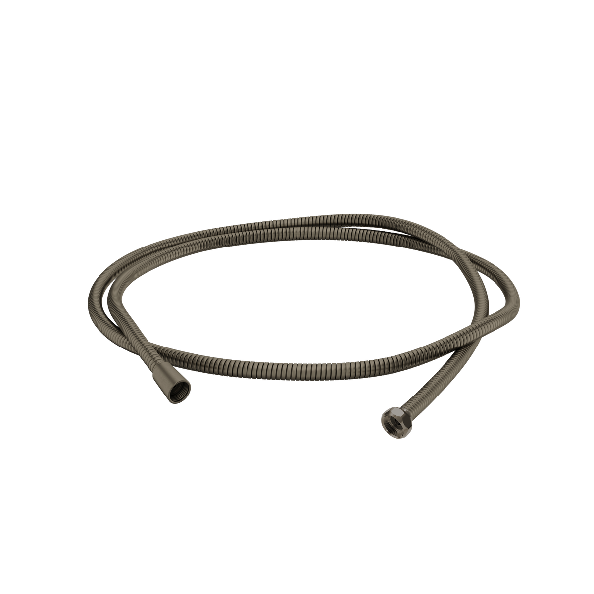 Aquabrass Metal Hose SH235 in brushed black chrome