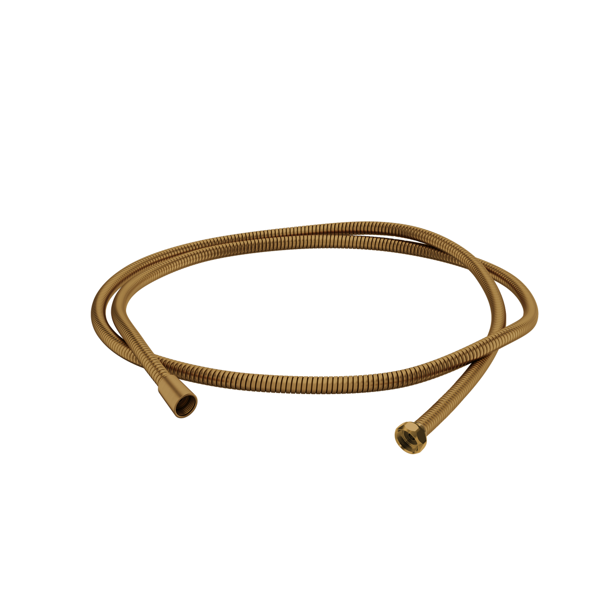 Aquabrass Metal Hose SH235 in brushed gold