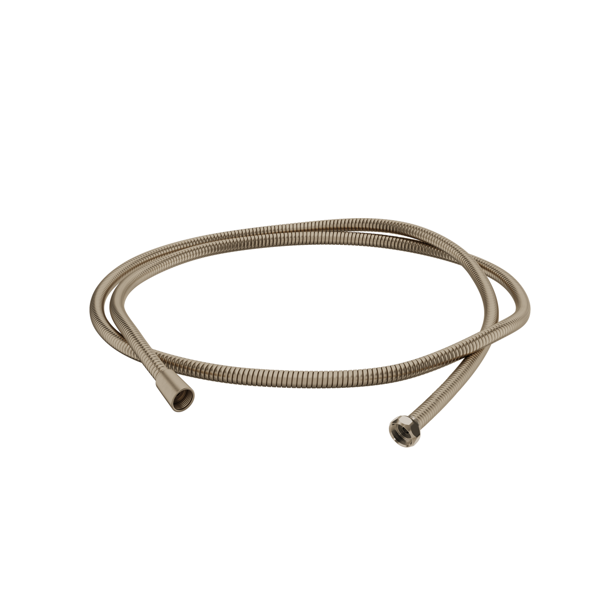 Aquabrass Metal Hose SH235 in brushed nickel